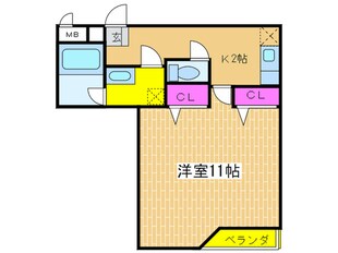 アウロ－ラの物件間取画像